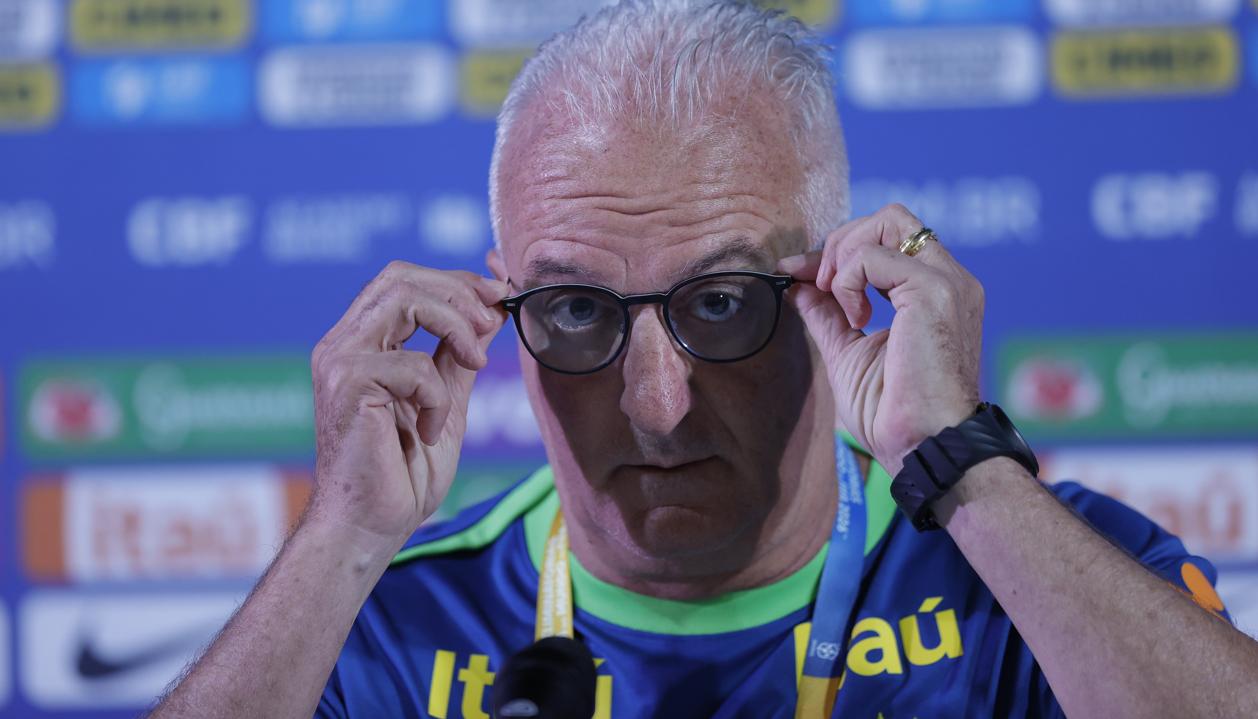 Dorival Junior, entrenador de la selección brasileña de fútbol. 