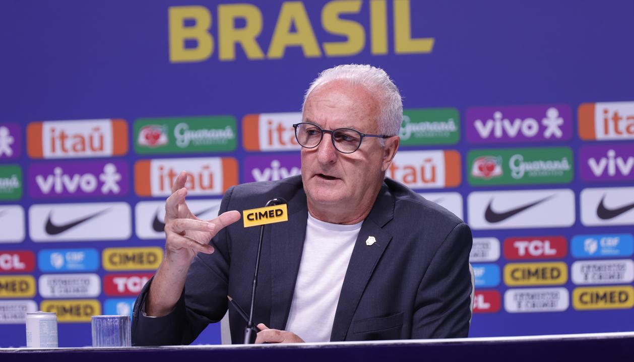 Dorival Junior, entrenador de la selección brasileña. 