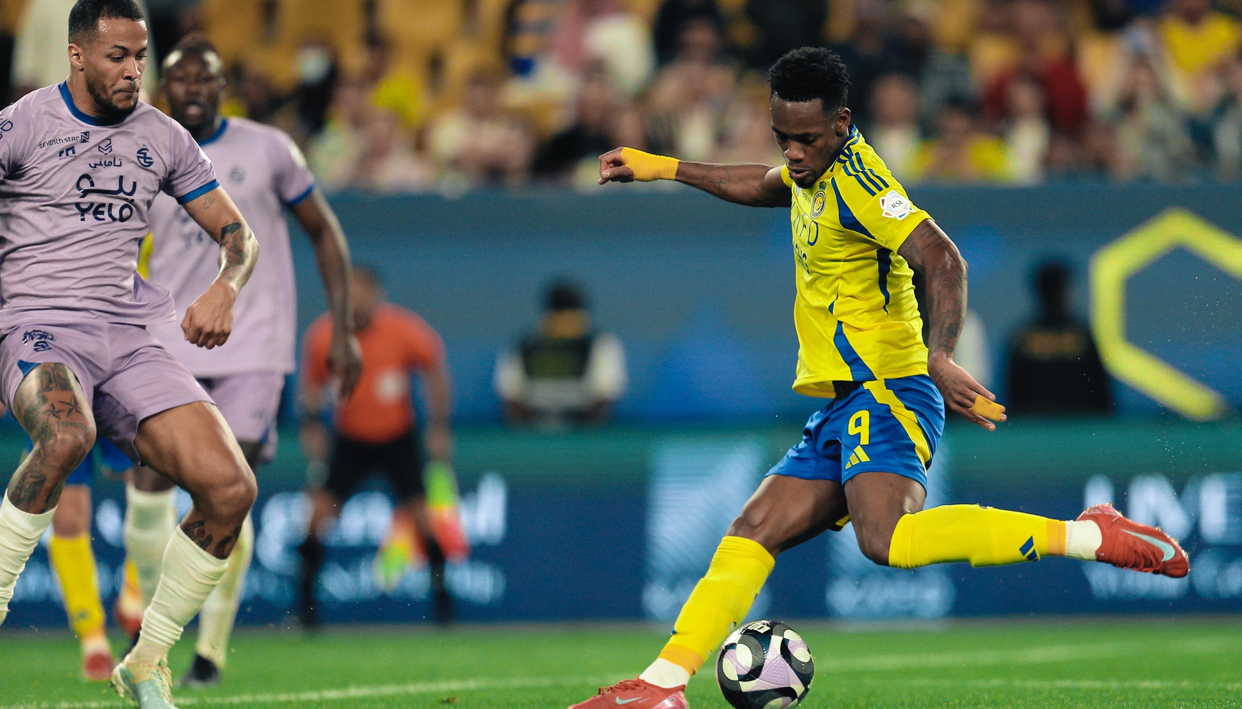 El colombiano Jhon Jáder Durán marcó el tercer gol del Al Nassr.