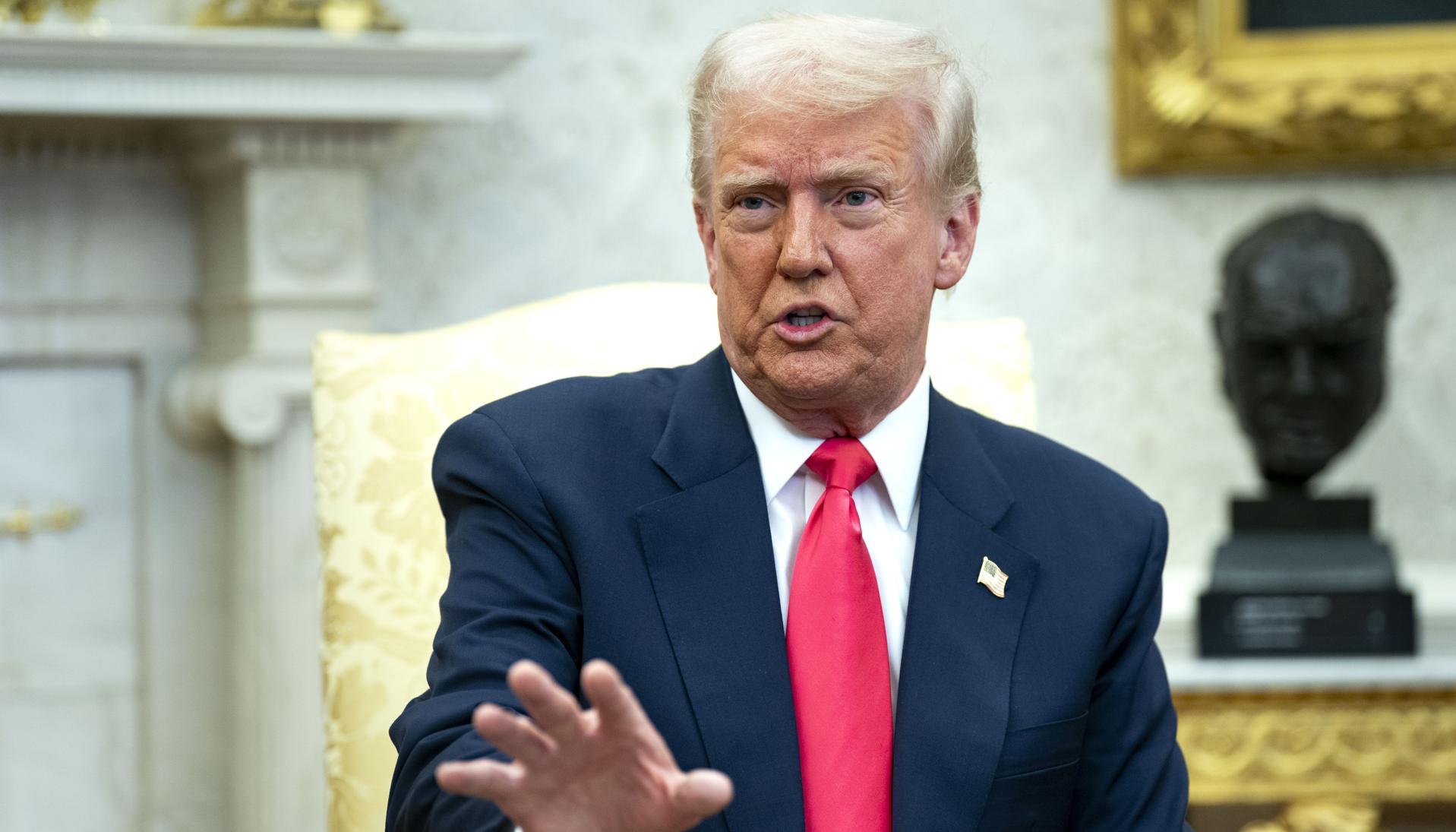 Donald Trump, Presidente de Estados Unidos.