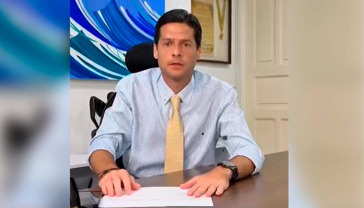 Mauricio Gómez, senador de la República.