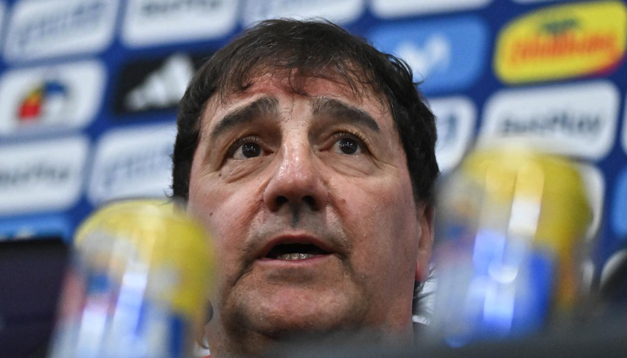 Néstor Lorenzo, técnico de la Selección Colombia. 