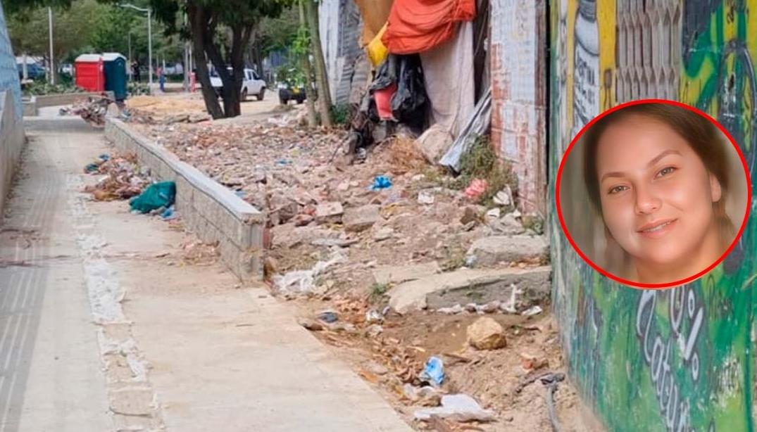 Erika Yamile Gómez Rueda / Sector donde ocurrieron los hechos. 