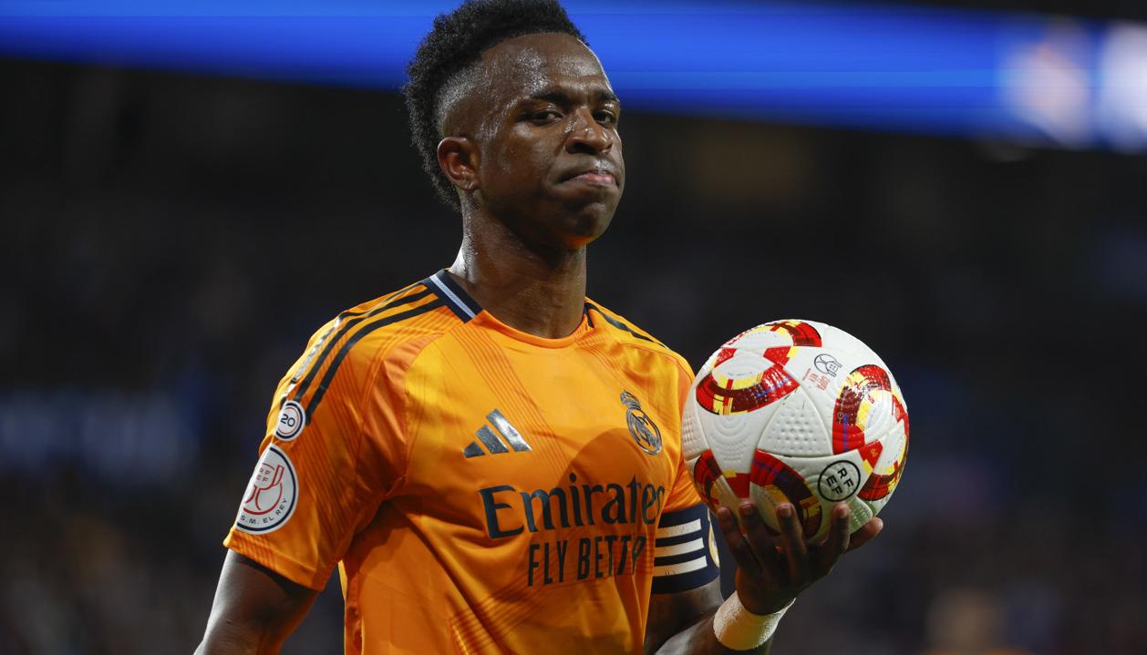 El brasileño Vinicius Junior, delantero del Real Madrid. 
