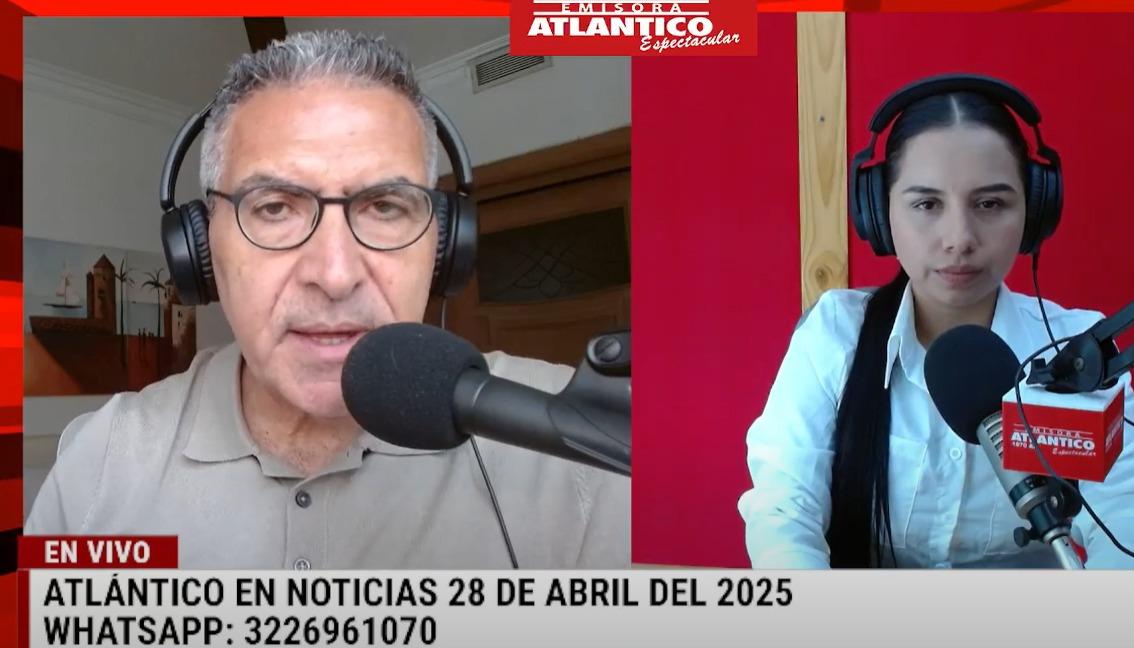 Transmisión de Atlántico en Noticias.