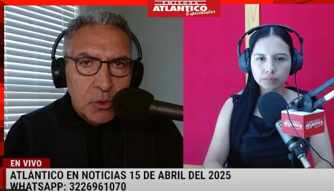 Transmisión de Atlántico en Noticias.