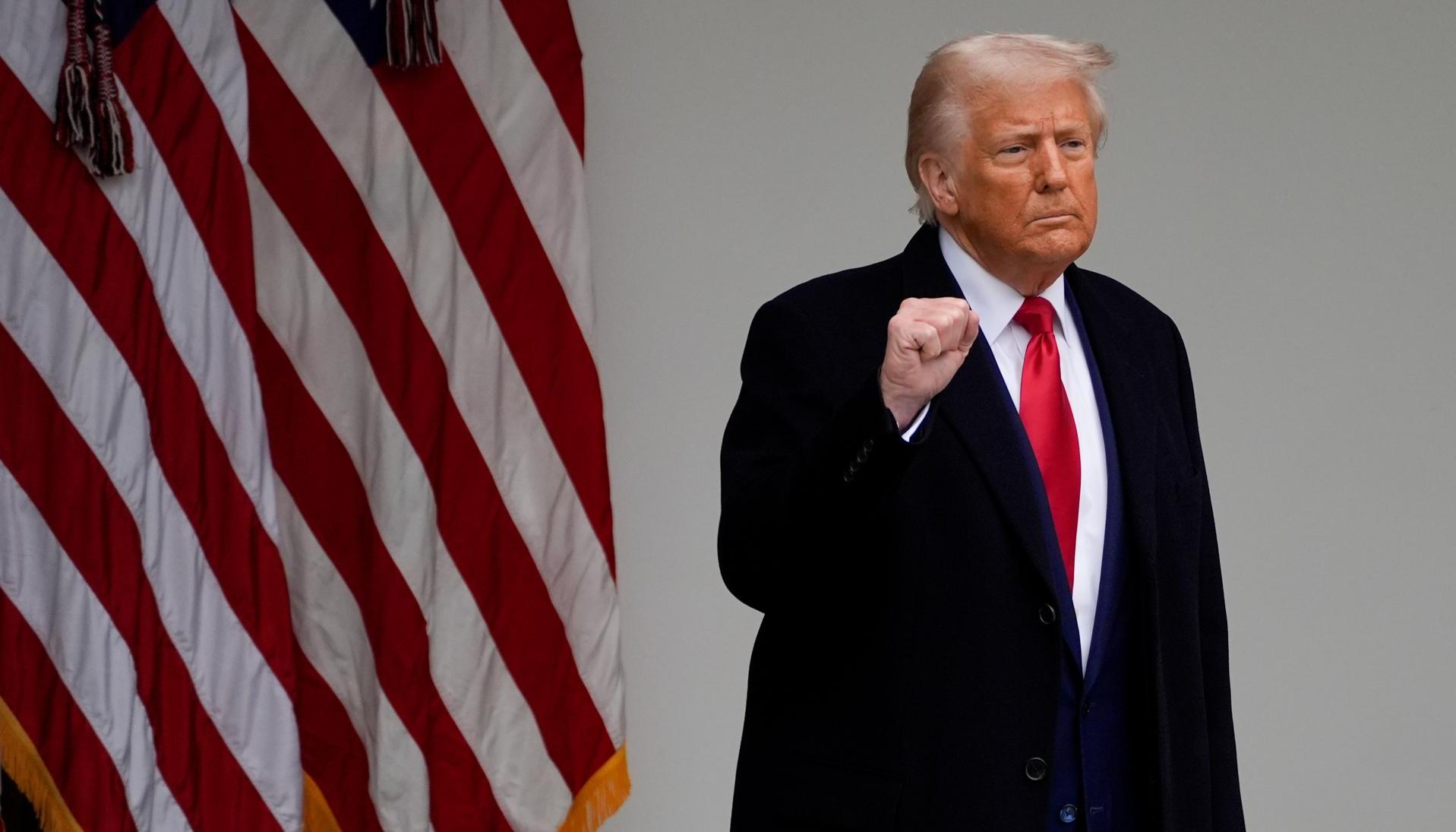 Donald Trump, Presidente de Estados Unidos.
