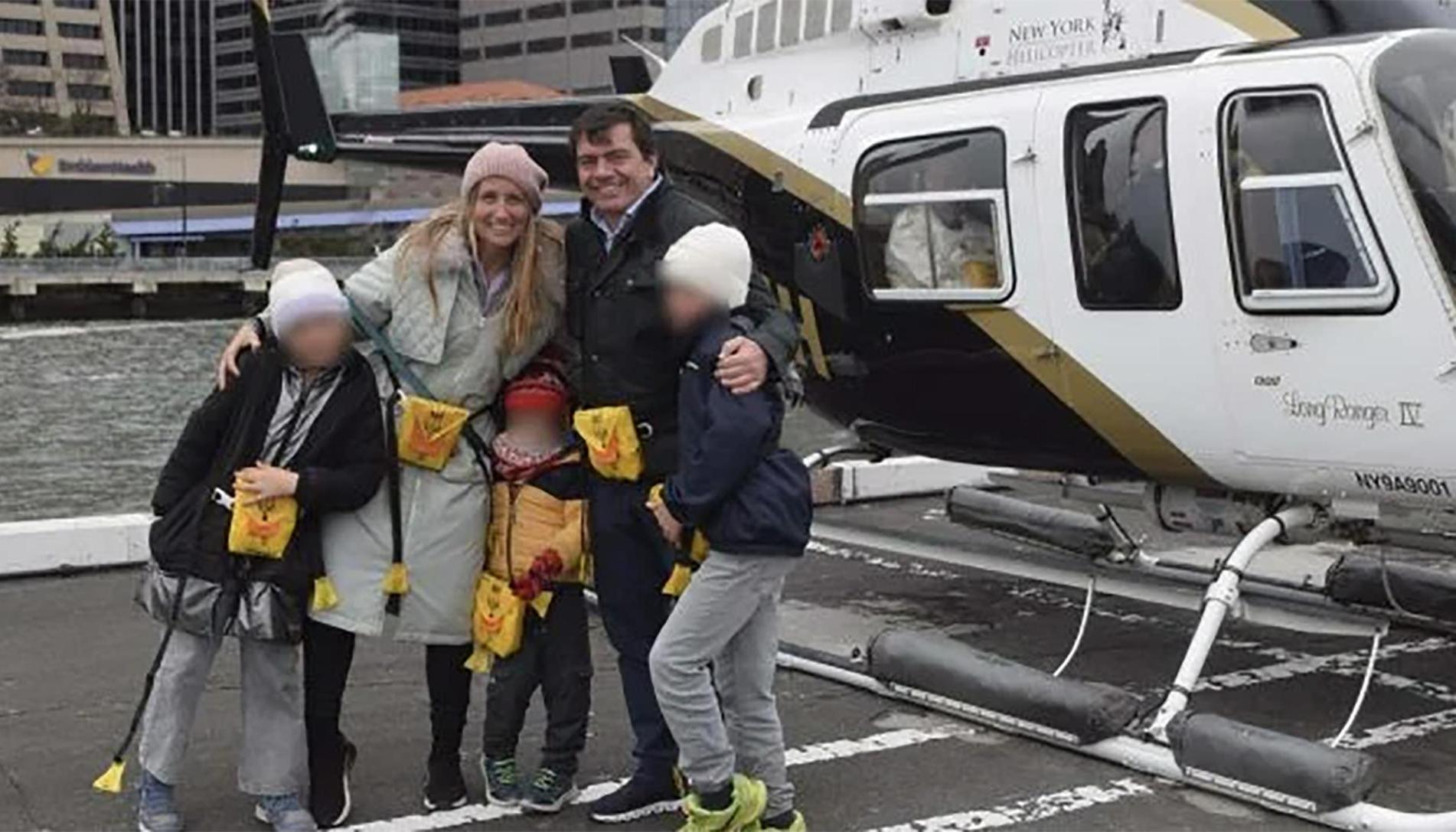 Víctimas del accidente aéreo. 