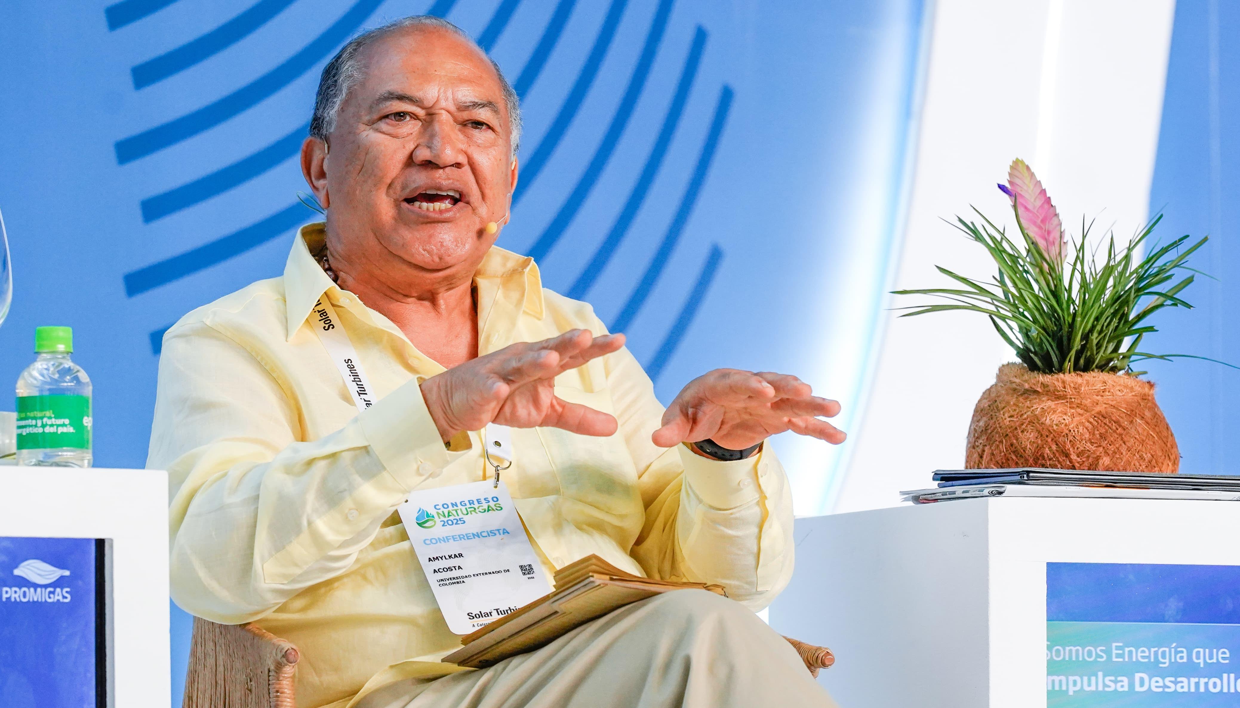 Amylkar Acosta, exministro de Minas y Energía.