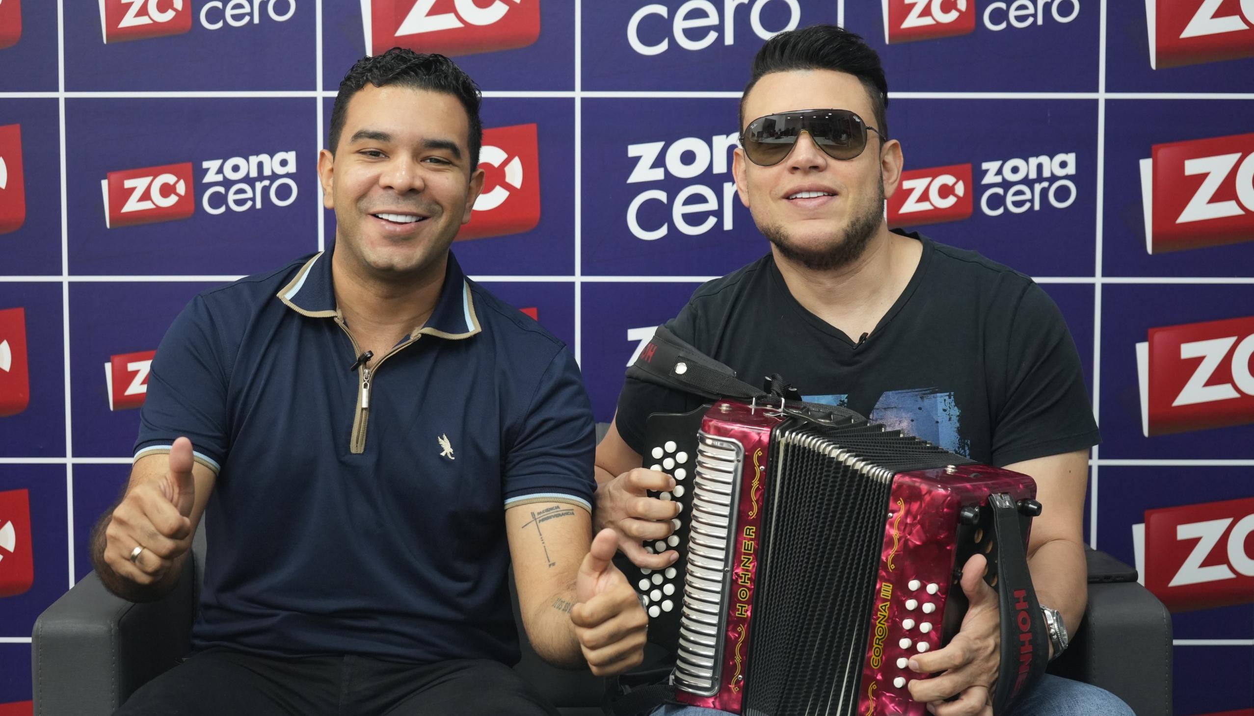Andrés Ariza Villazón y Saúl Lallemand en la redacción de Zona Cero.