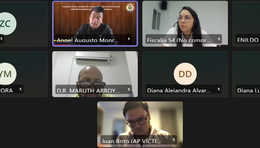 Audiencia contra los capturados por presunto robo de tierras.