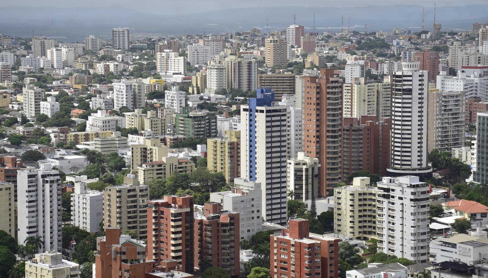 Panorama de Barranquilla. 