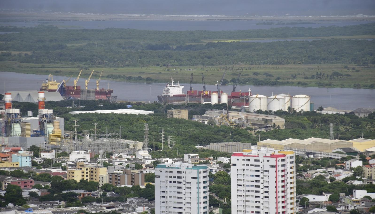 Panorámica de Barranquilla.