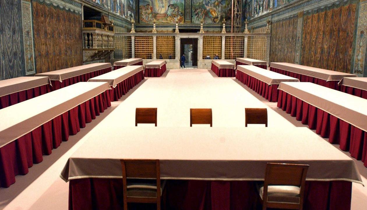 Imagen de archivo de la Capilla Sixtina.