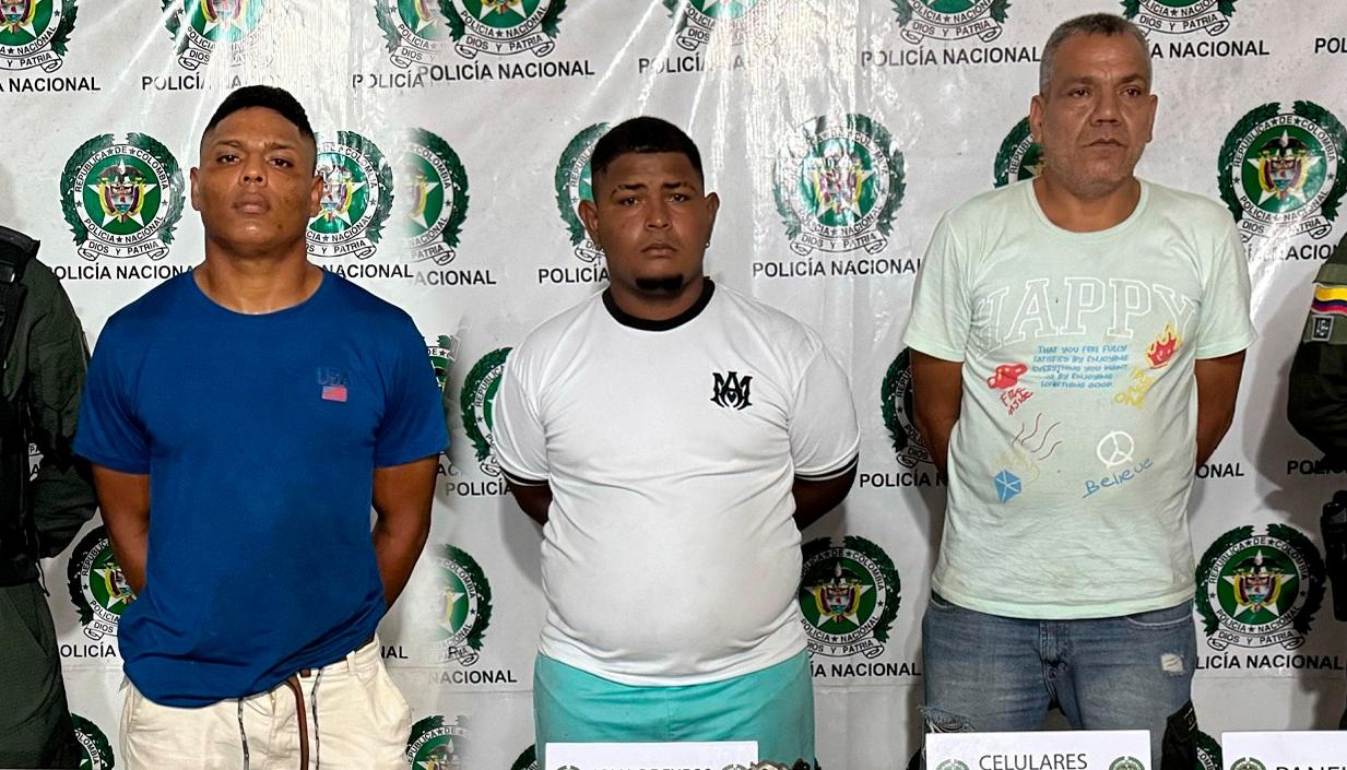 Capturados en los barrios Centro, Rebolo y La Sierrita.