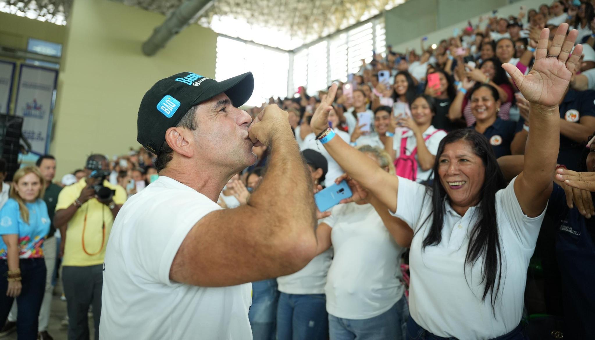 El Alcalde de Barranquilla, Alex Char.