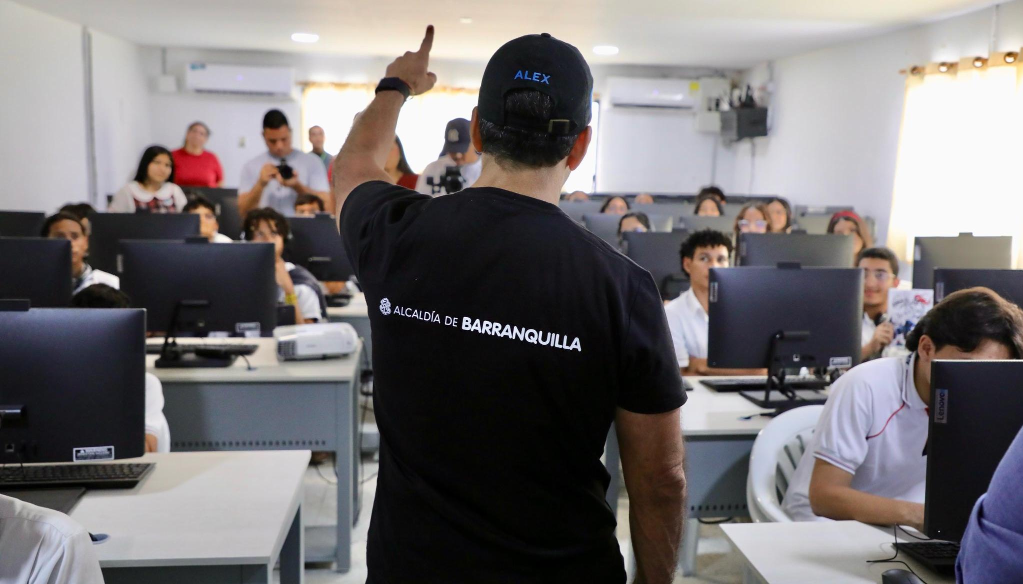 El Alcalde de Barranquilla, Alex Char.