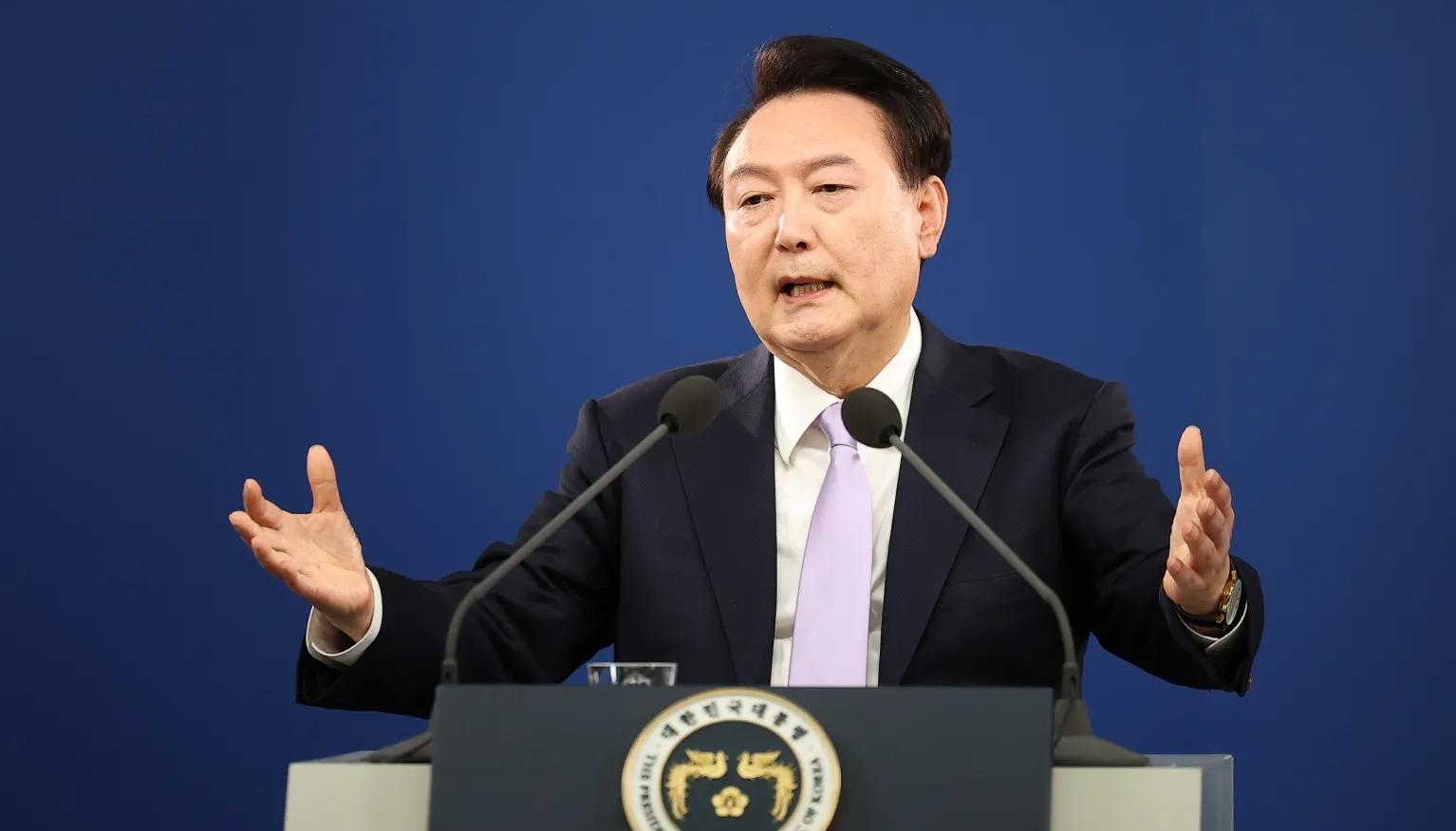 Yoon Suk-yeol, Presidente de Corea del Sur.