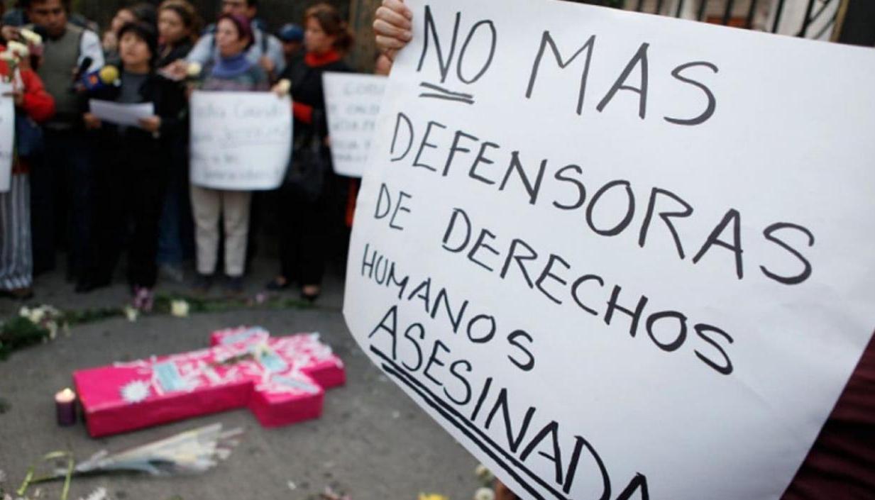 Los Defensores de Derechos Humanos están vulnerables ante la violencia en Colombia. 