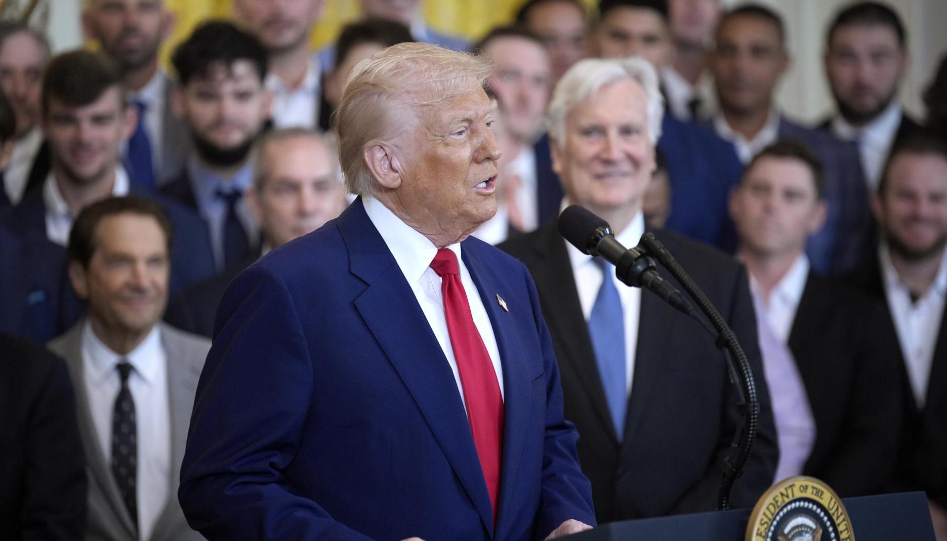 Donald Trump, presidente de Estados Unidos. 