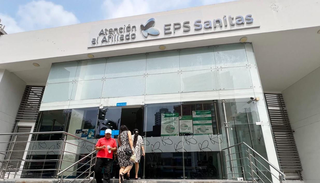 Sede de la EPS Sanitas en Barranquilla.
