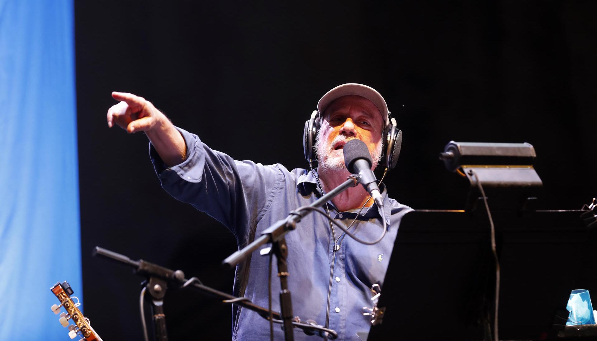 El cantautor cubano Silvio Rodríguez. 