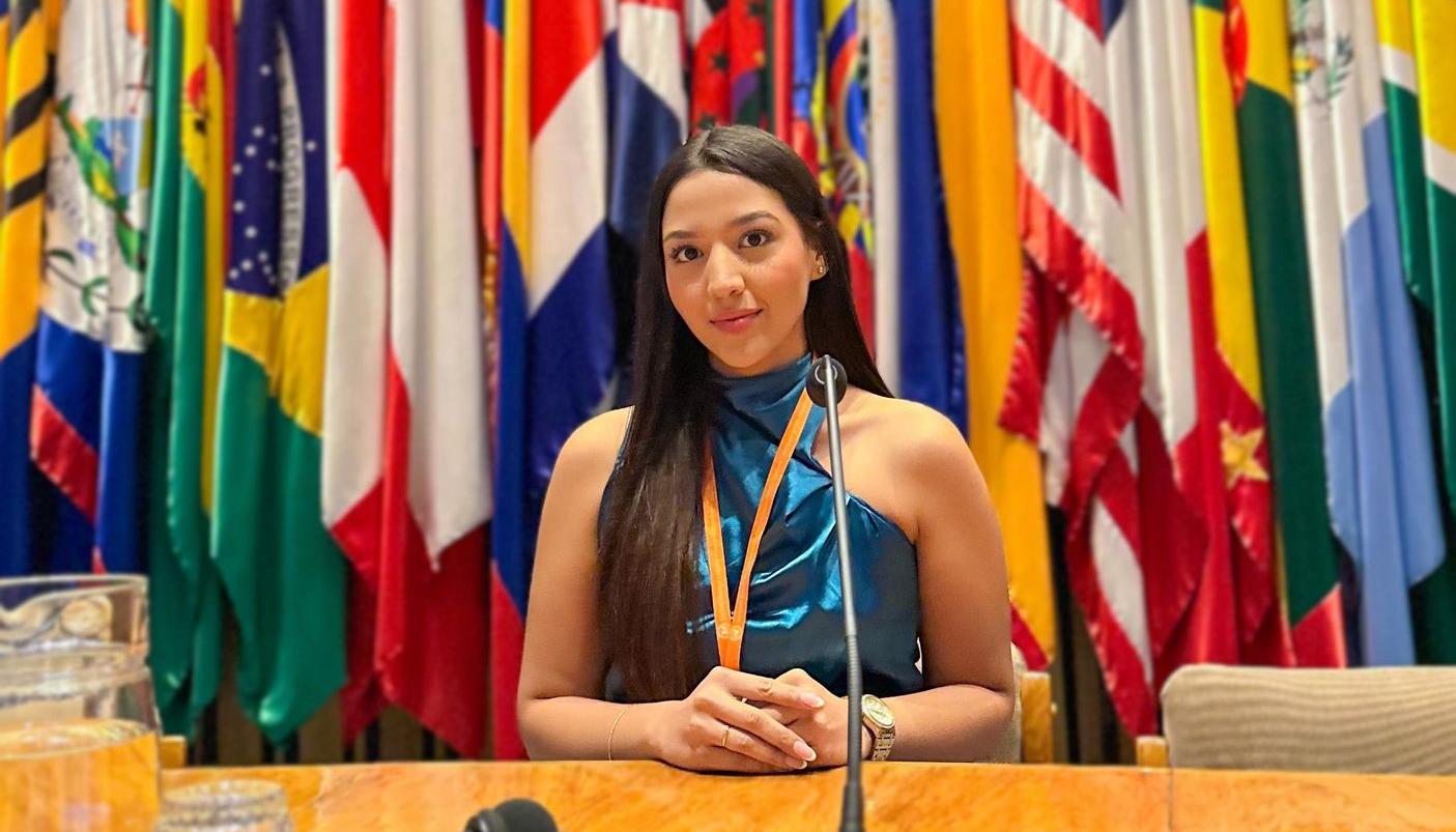 Emily del Villar, estudiante de Ciencia Política y Derecho en la Universidad del Atlántico.