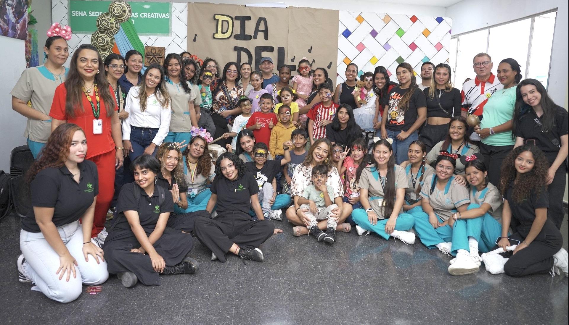 Los más pequeños se divirtieron con varias actividades. 