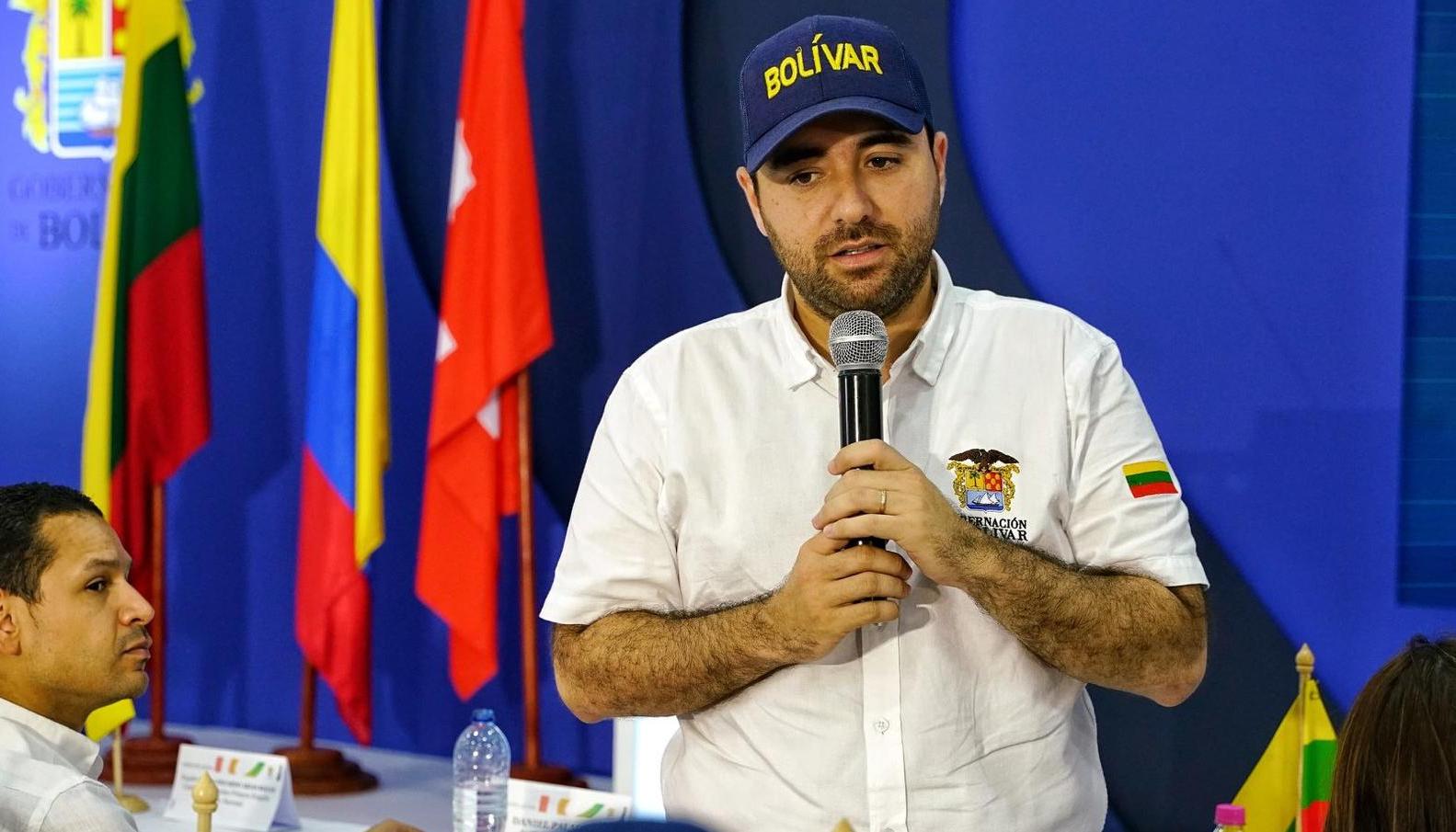 Yamil Arana, Gobernador de Bolívar. 