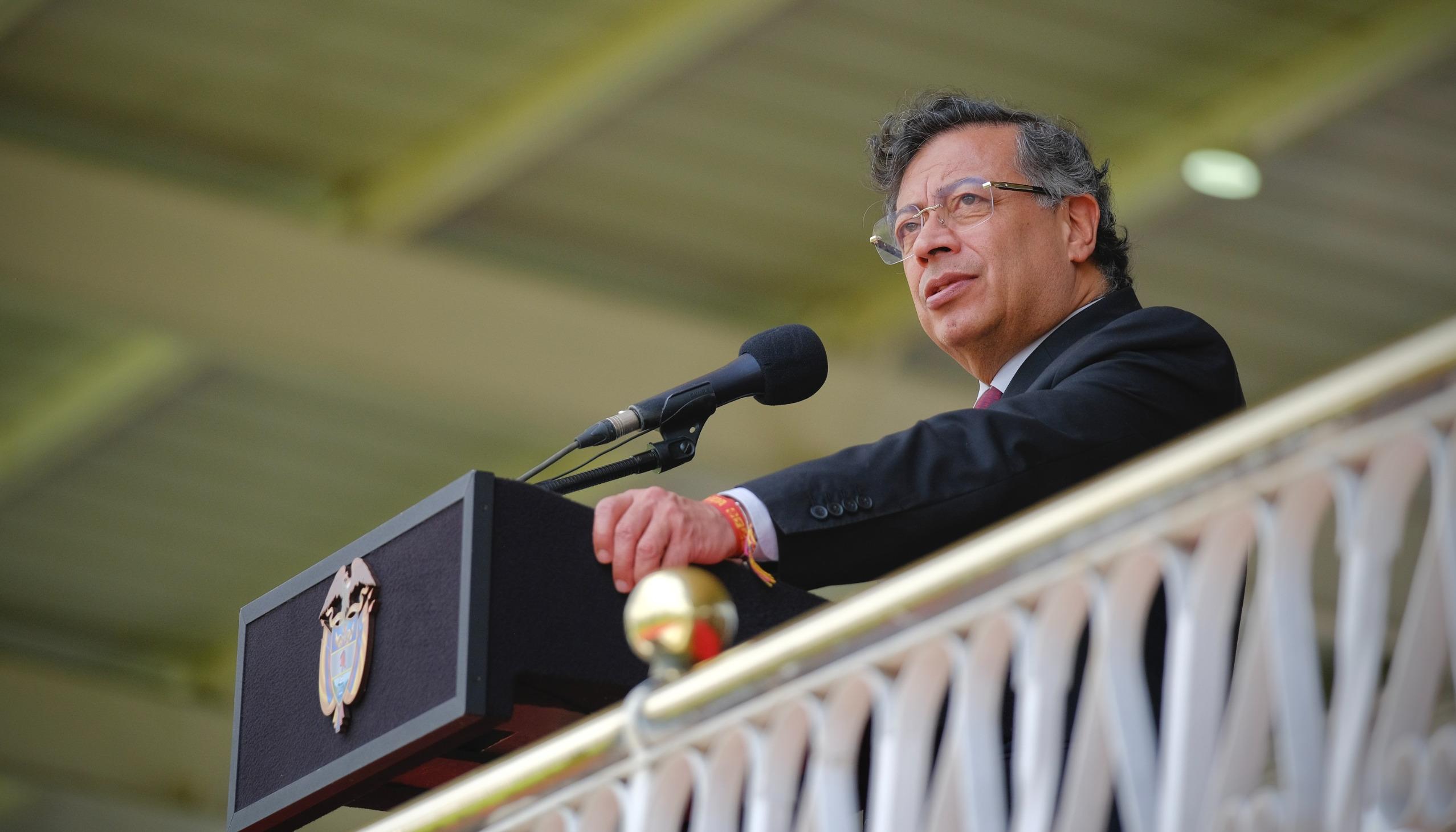 Presidente Gustavo Petro Urrego. 