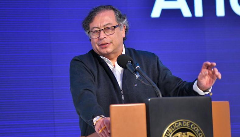 Gustavo Petro, presidente de Colombia. 