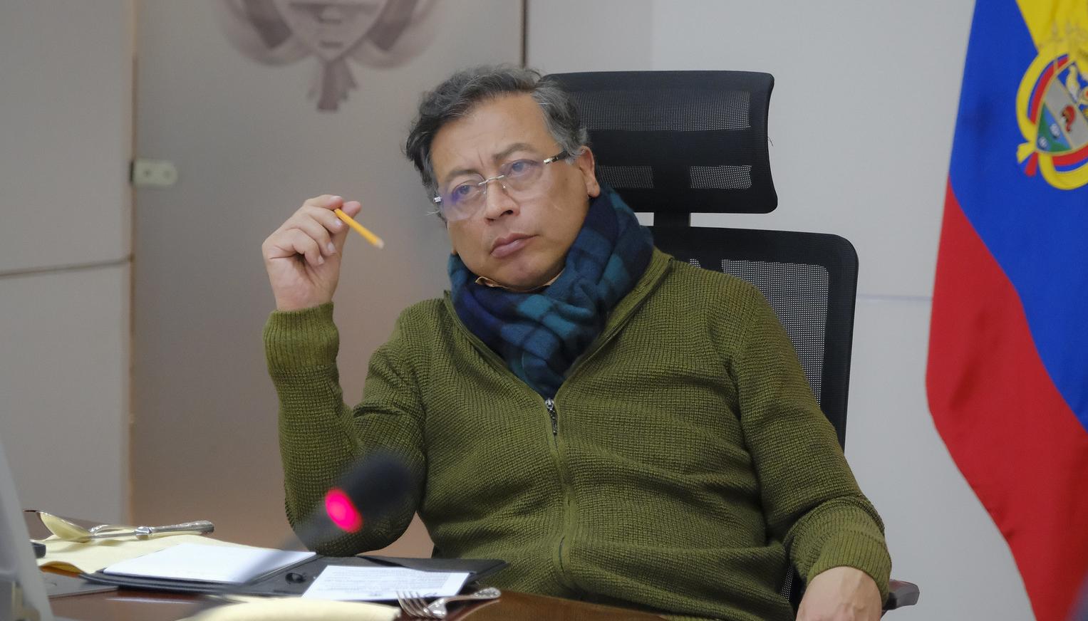 El Presidente Gustavo Petro.