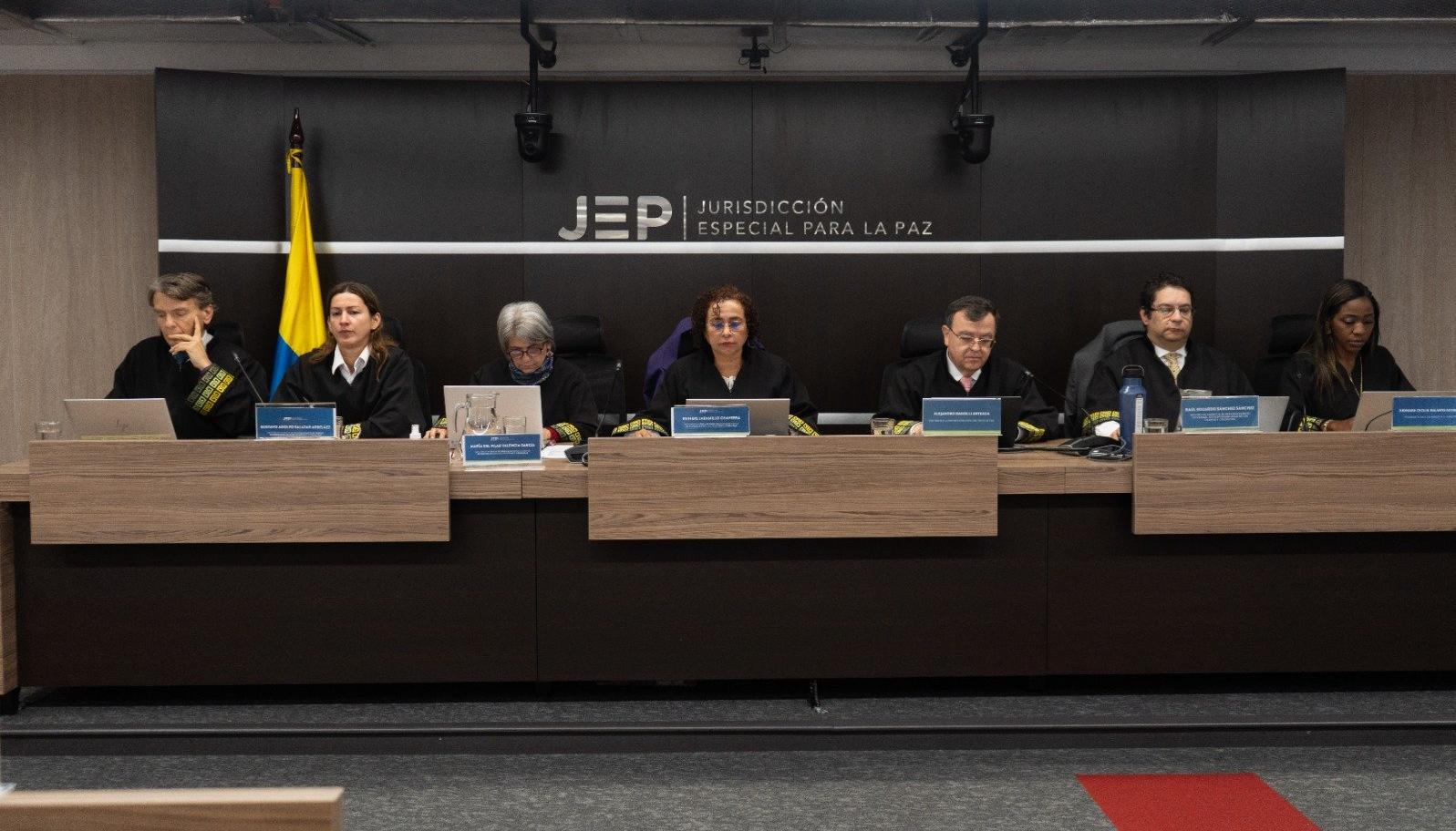 Magistrados de la JEP.