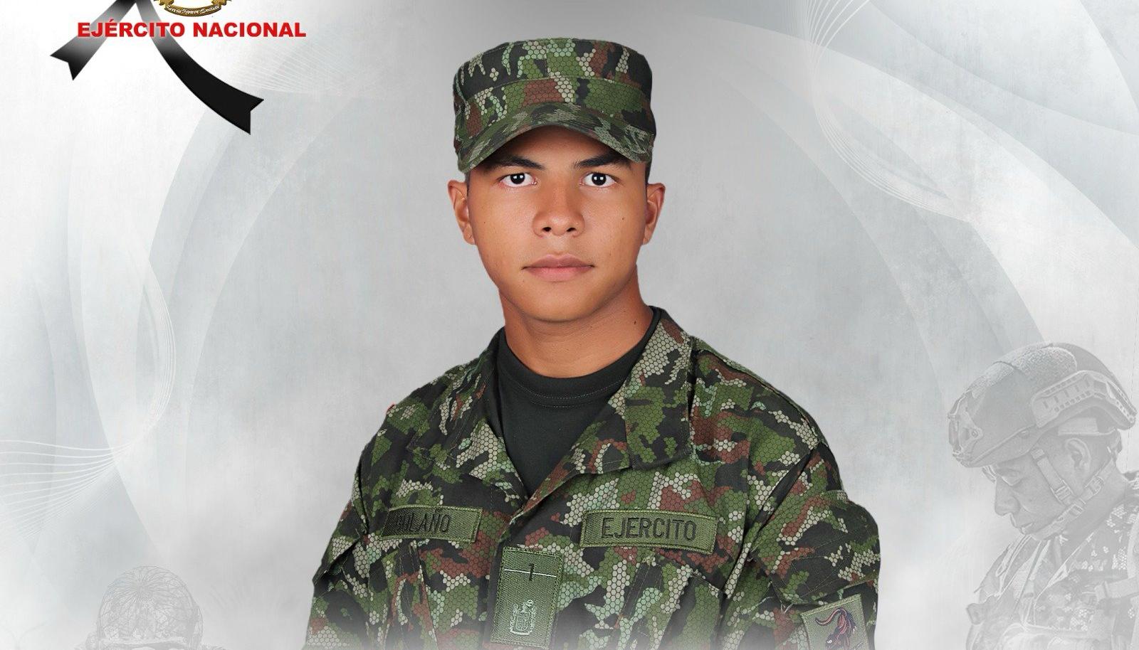 Soldado profesional Jean Carlos Bolaño Romo. 