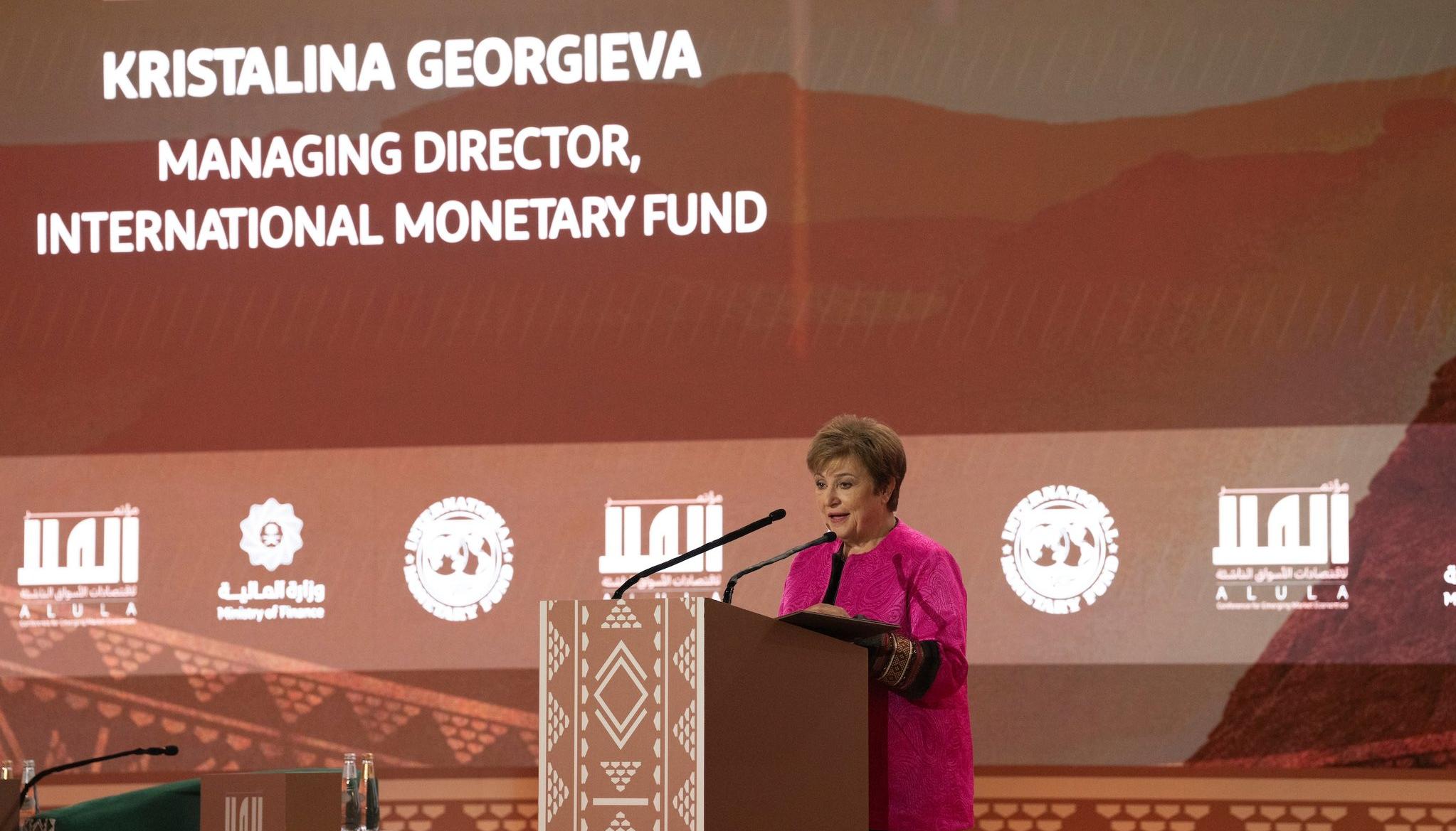 Kristalina Georgieva, directora gerente del Fondo Monetario Internacional.