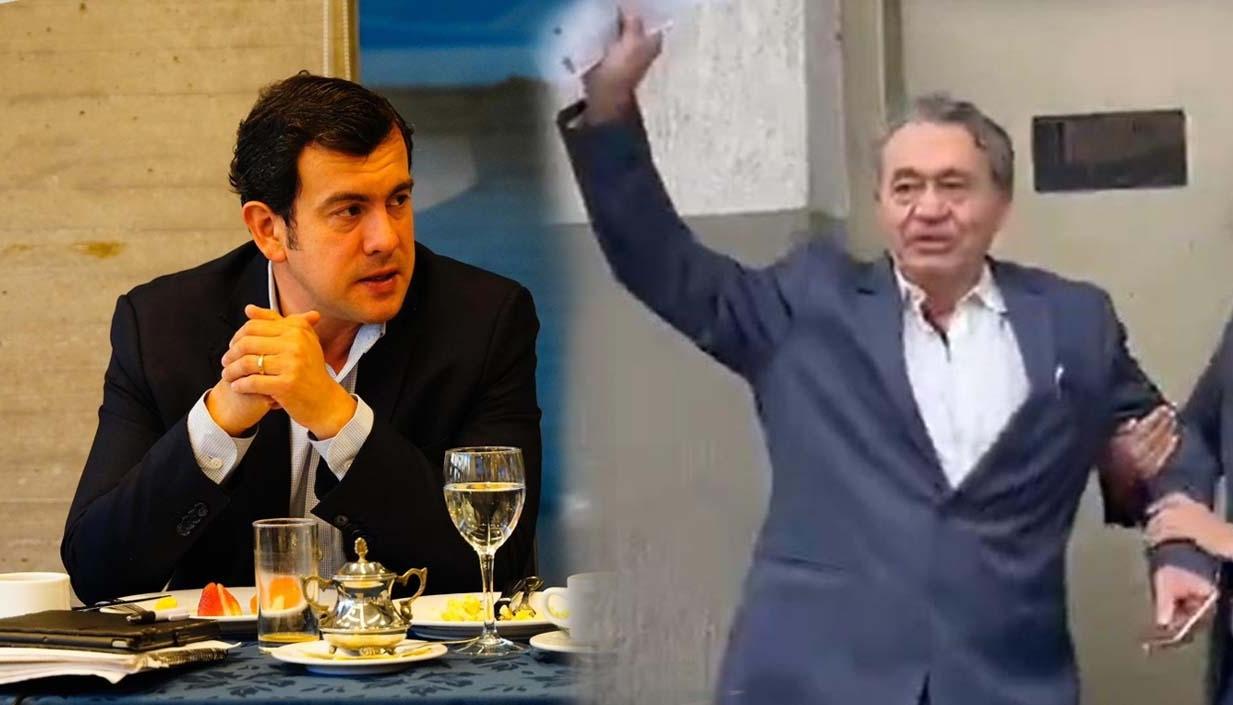 Rodrigo Lara y Carlos Lehder.