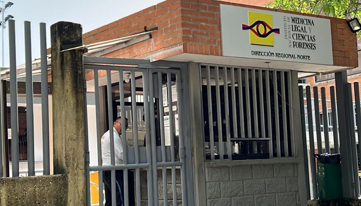 Fachada de Medicina Legal en Barranquilla.