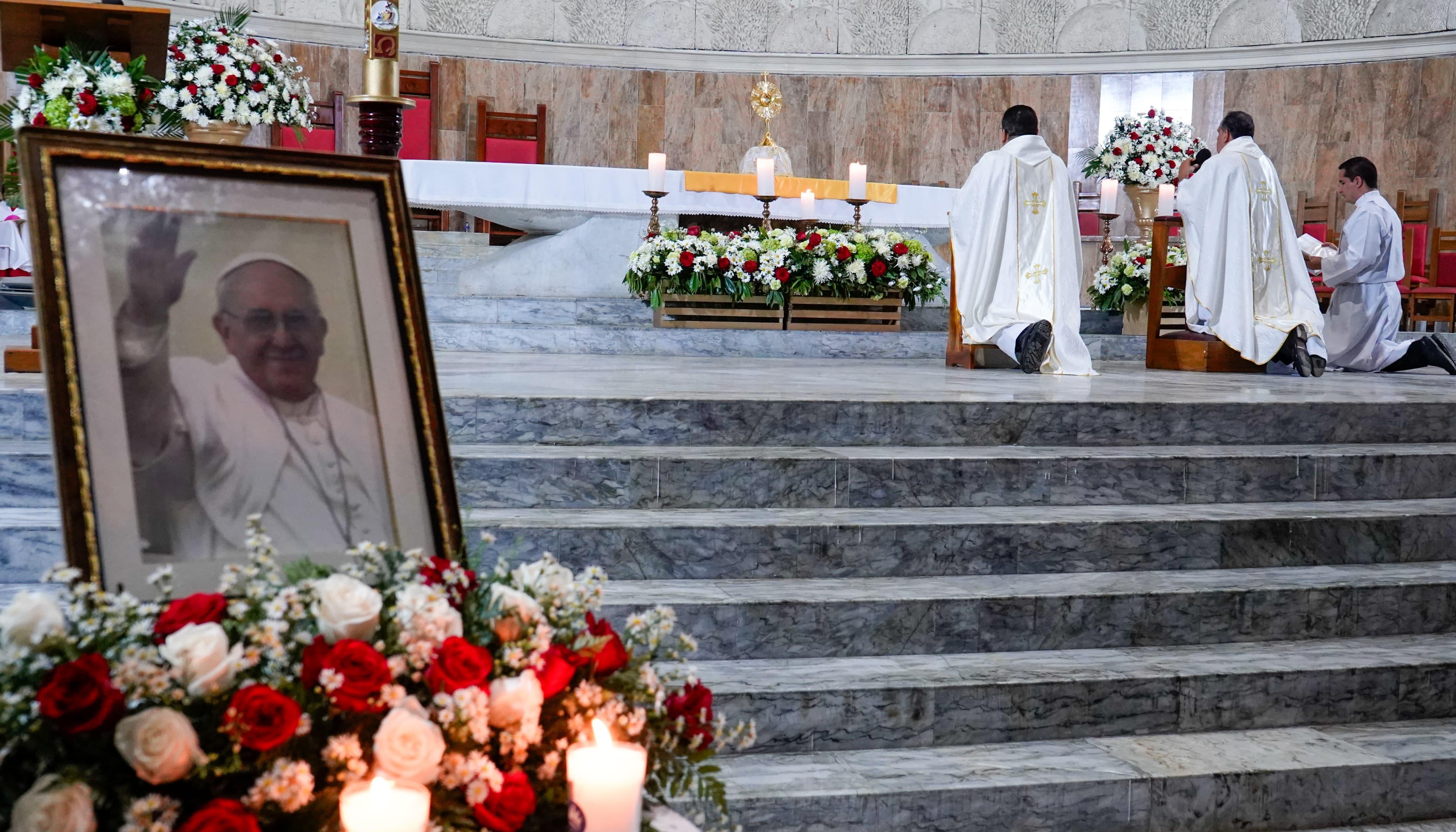 Misa por el Papa Francisco, en la Catedral de Barranquilla