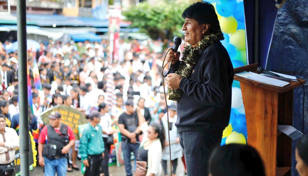 Evo Morales.