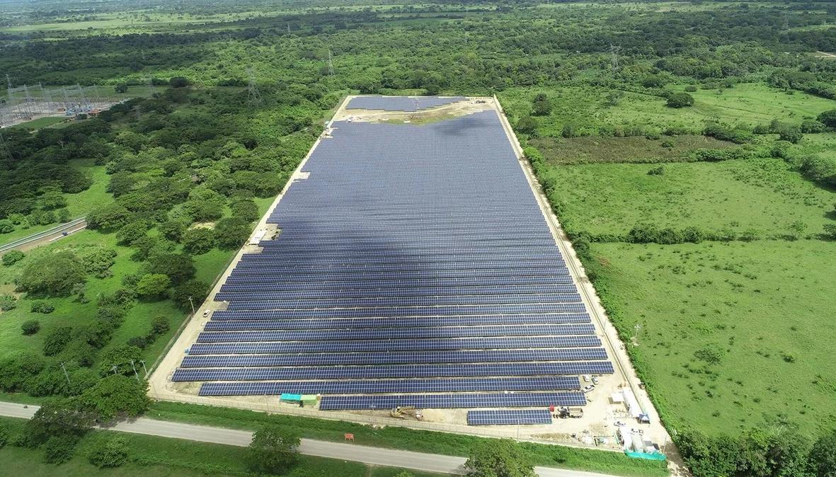 Imagen de referencia de un parque fotovoltaico.