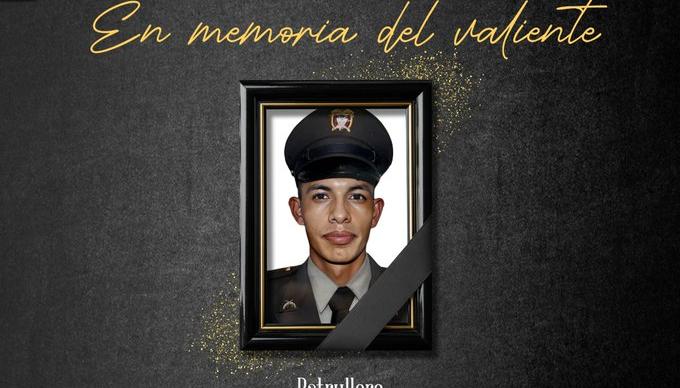 Patrullero Christiam Juvenal Mora Parra. 