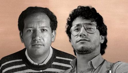 Los dos periodistas asesinados a principio de la década de los 90. 