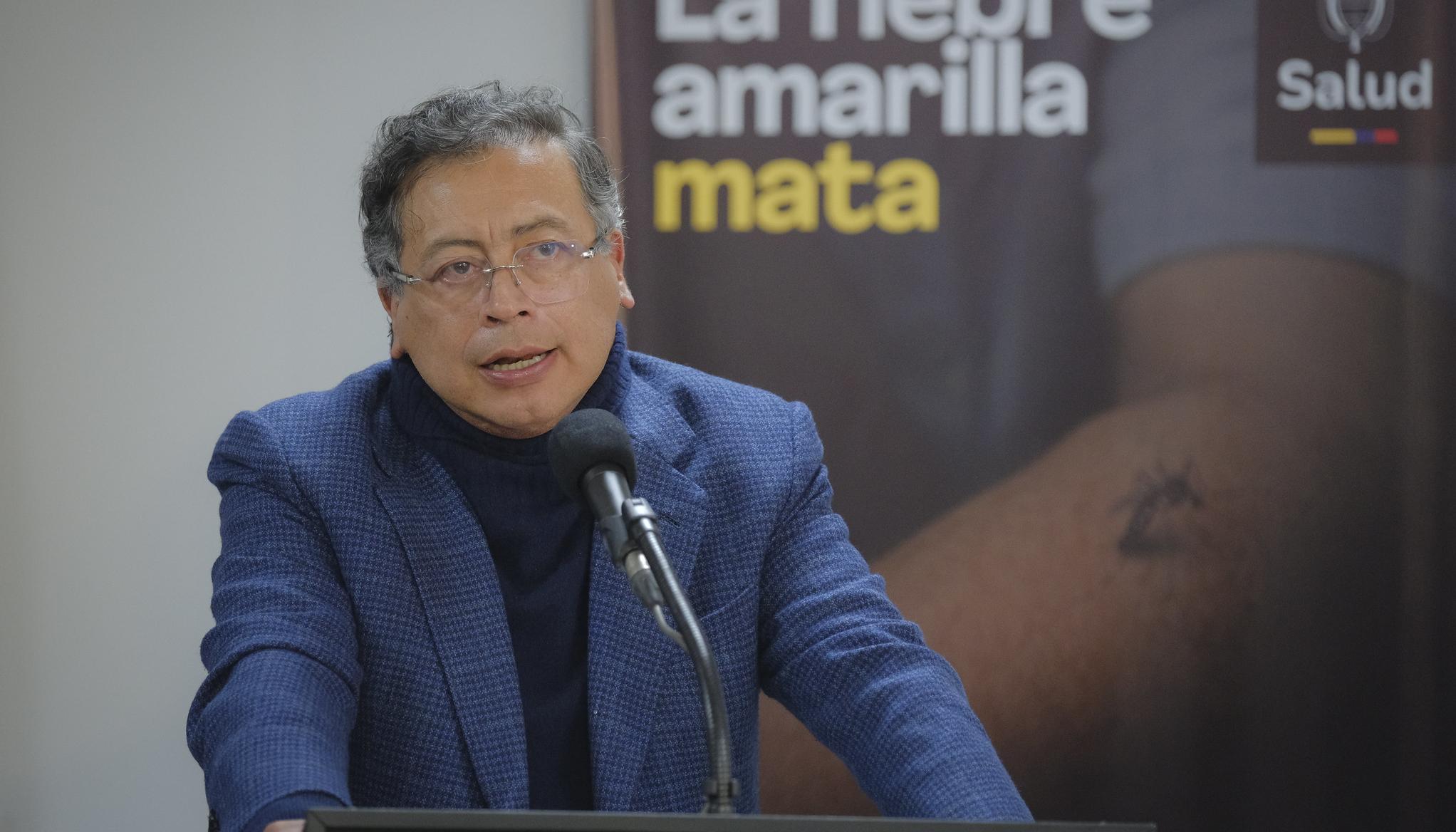 El Presidente de la República, Gustavo Petro.