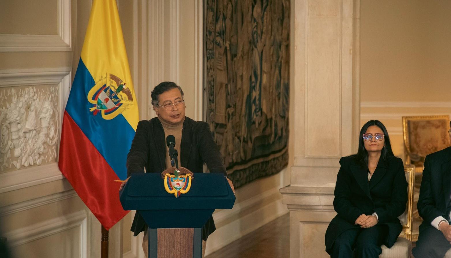 El Presidente Gustavo Petro.