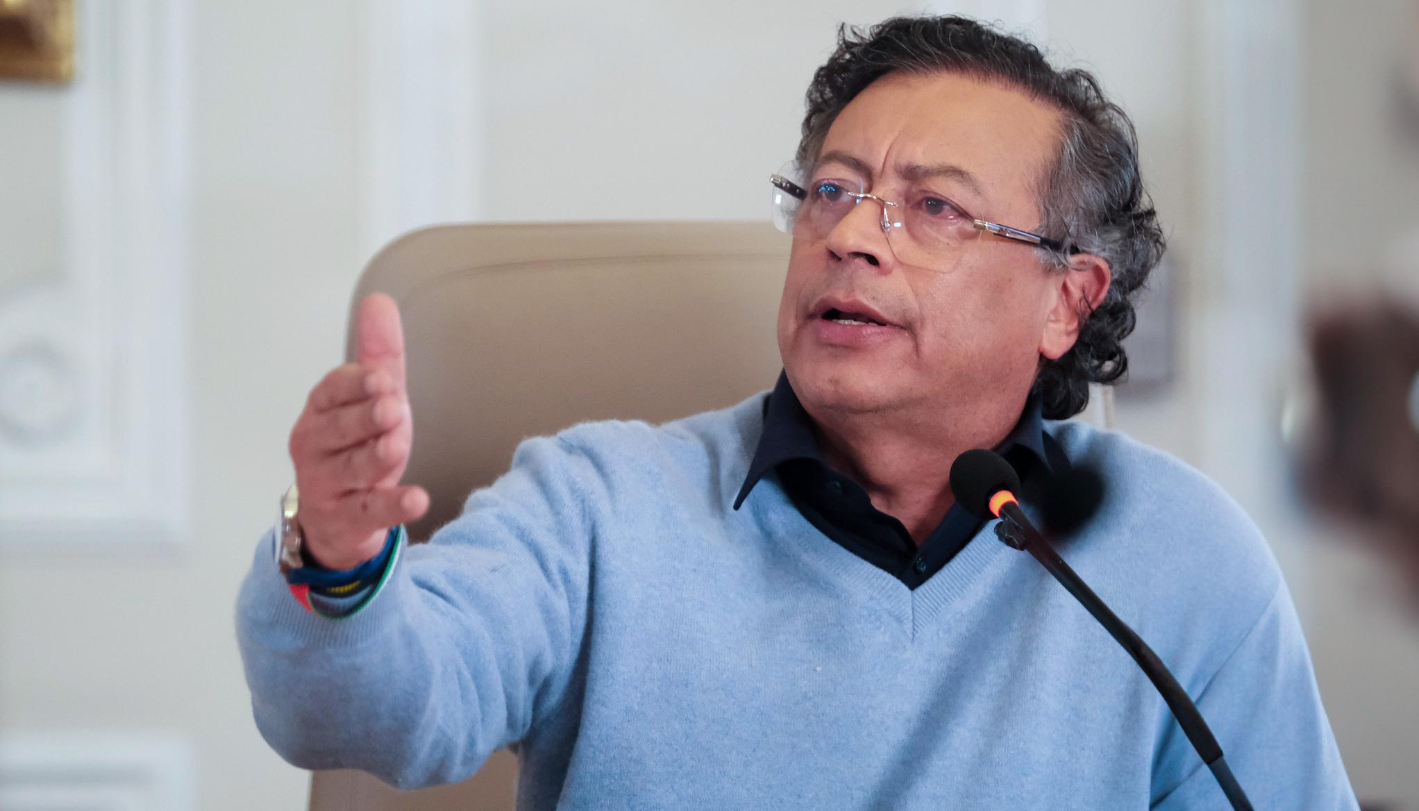 El Presidente de la República, Gustavo Petro.