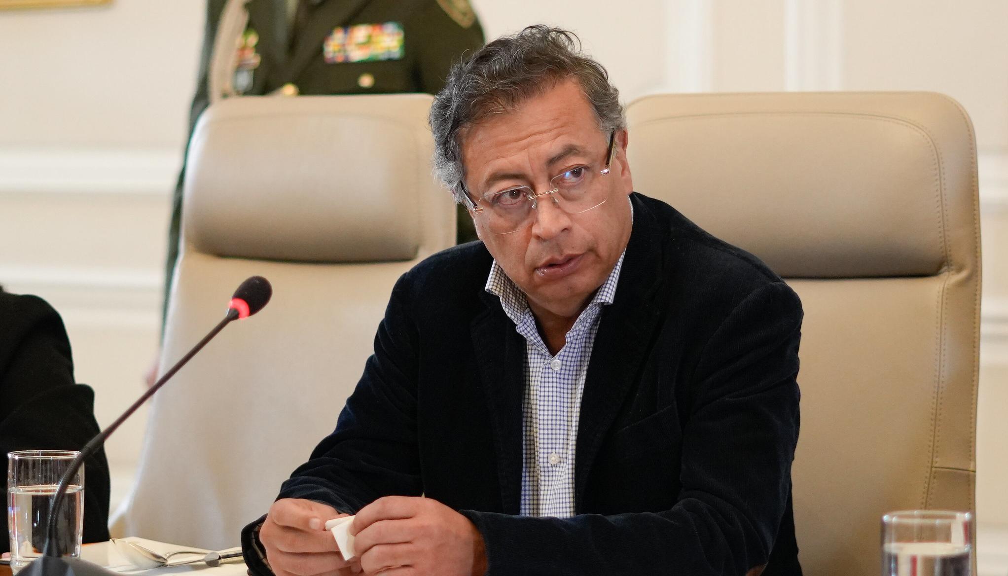 El Presidente Gustavo Petro.
