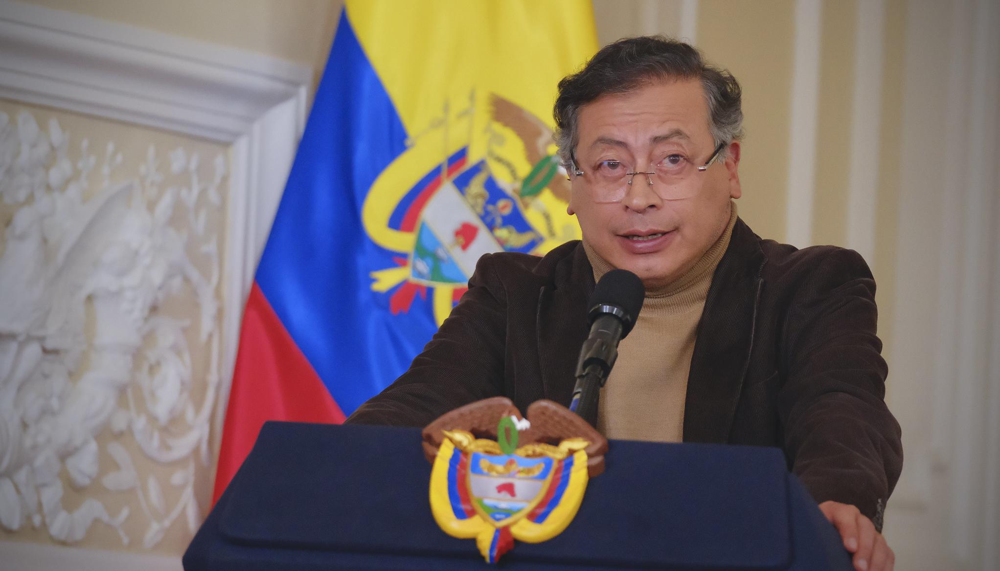 El Presidente Gustavo Petro.