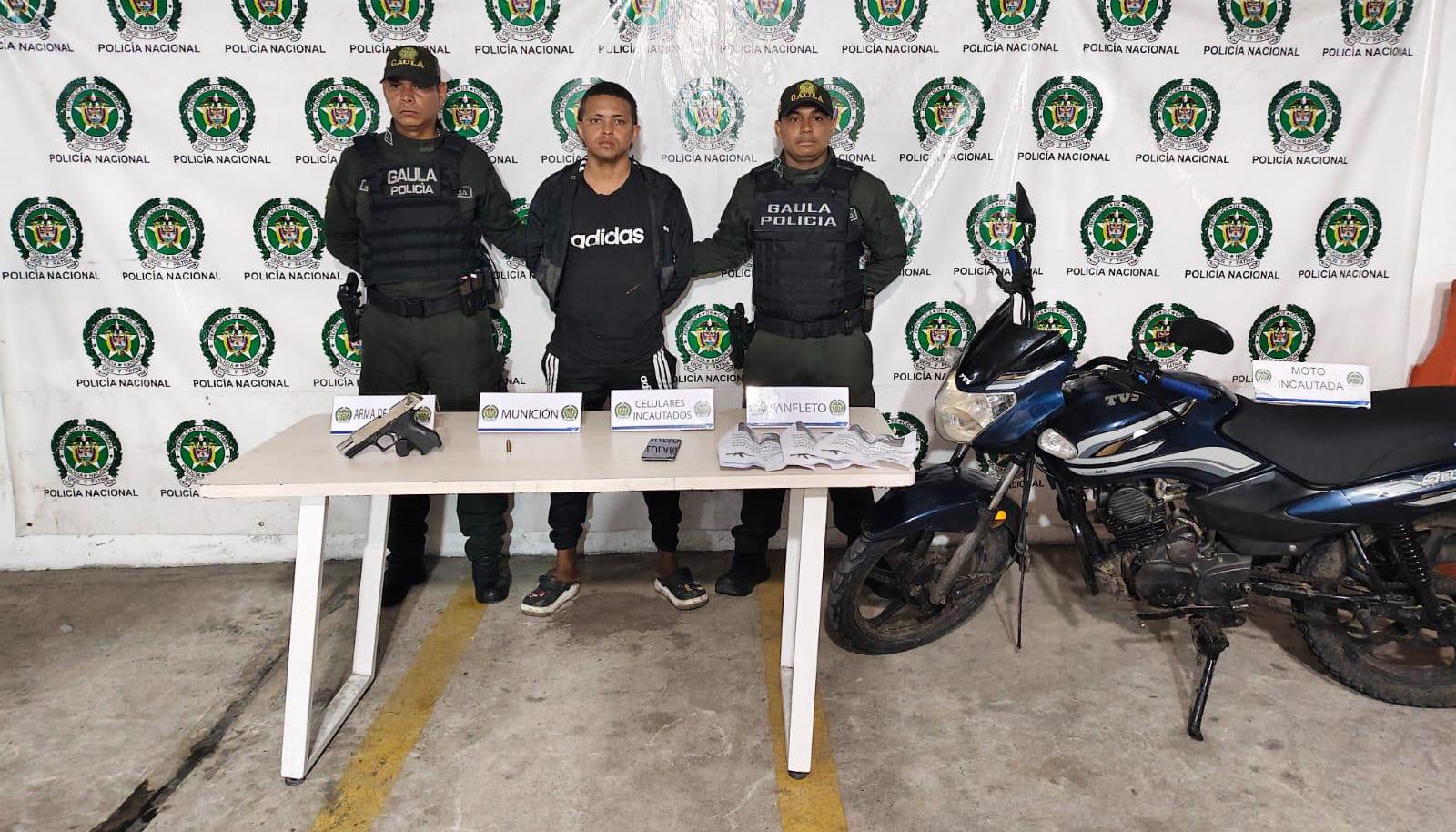 Reiner Antonio Álvarez Cantillo, alias 'El gato'.