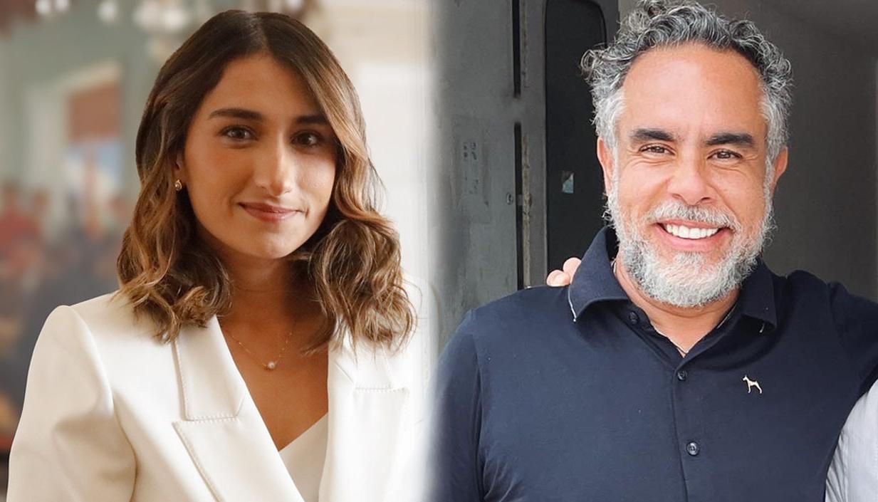 Laura Sarabia y Armando Benedetti.