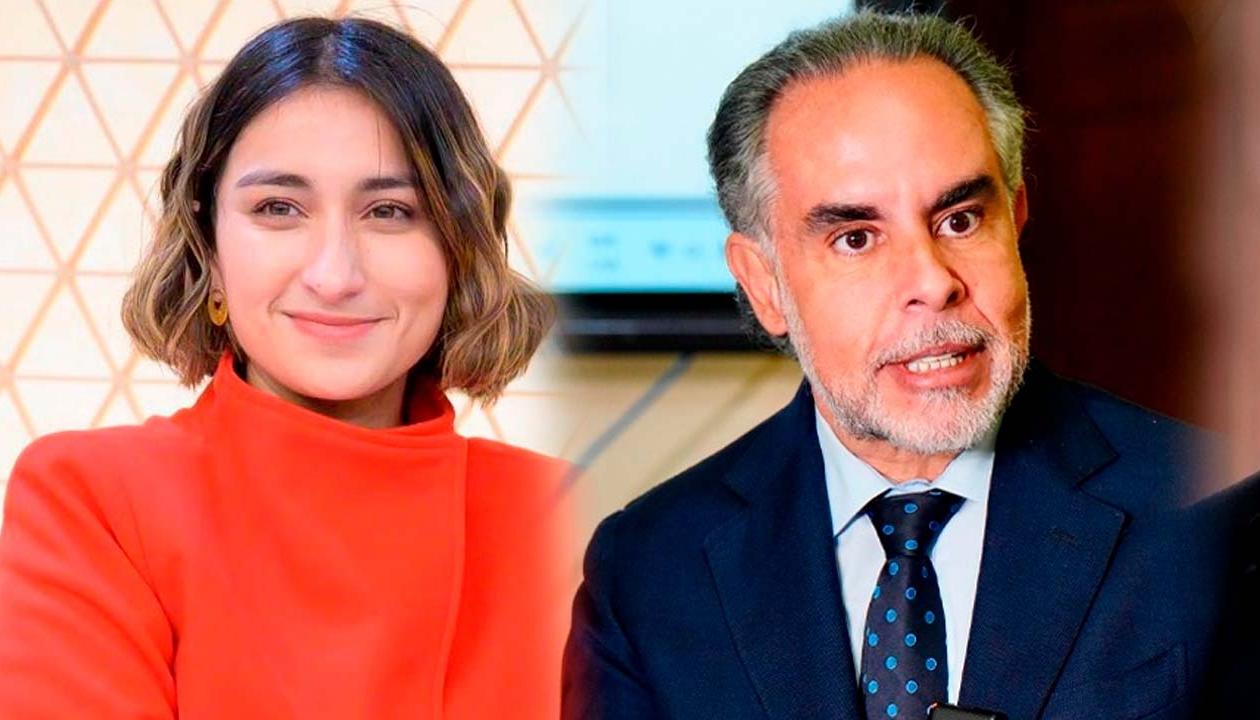 Laura Sarabia y Armando Benedetti.